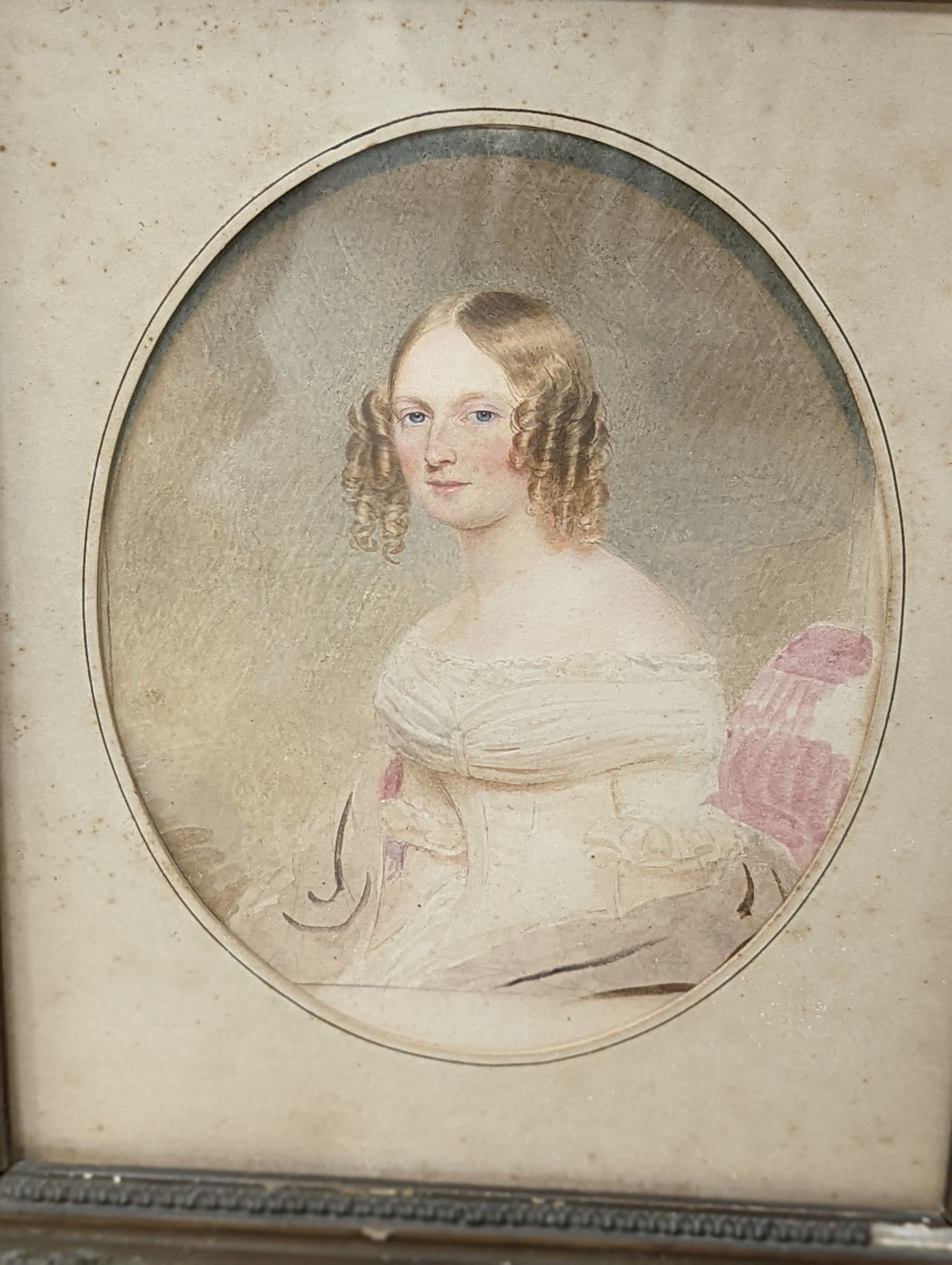 Moritz Michael Daffinger (1790-1849), Portrait of Hermine Metternich, 17 x 13cm and two later Viennese miniatures on ivory